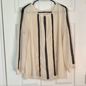 J. Crew boho top